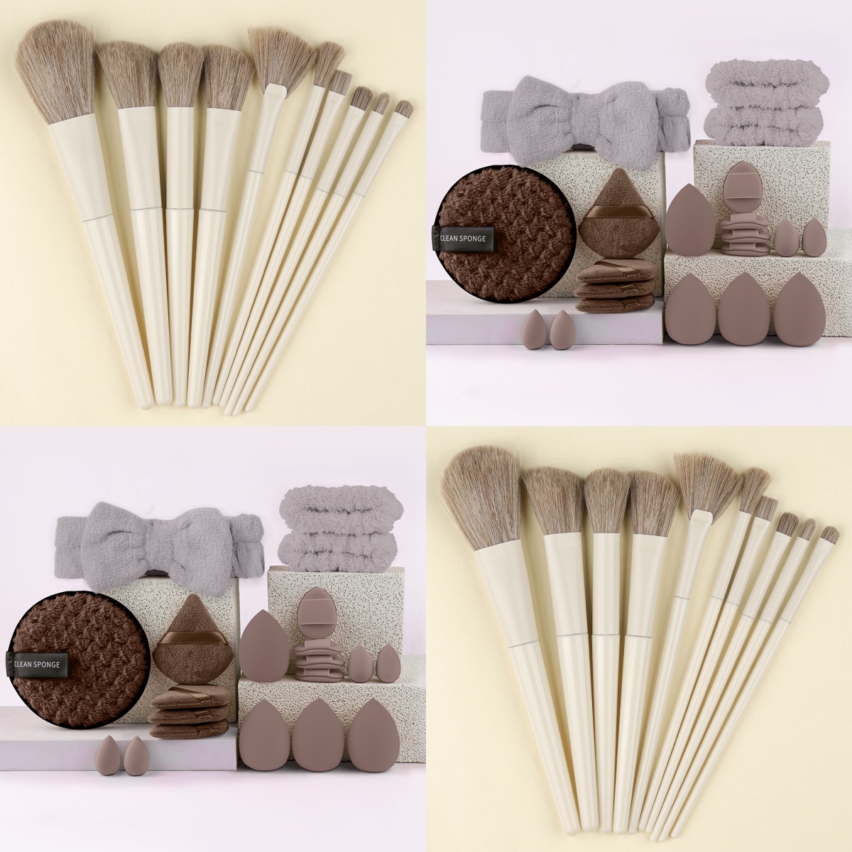 Beauty Makeup Gift Sets - المهنية 10 قطع ماكياج فرش مجموعة