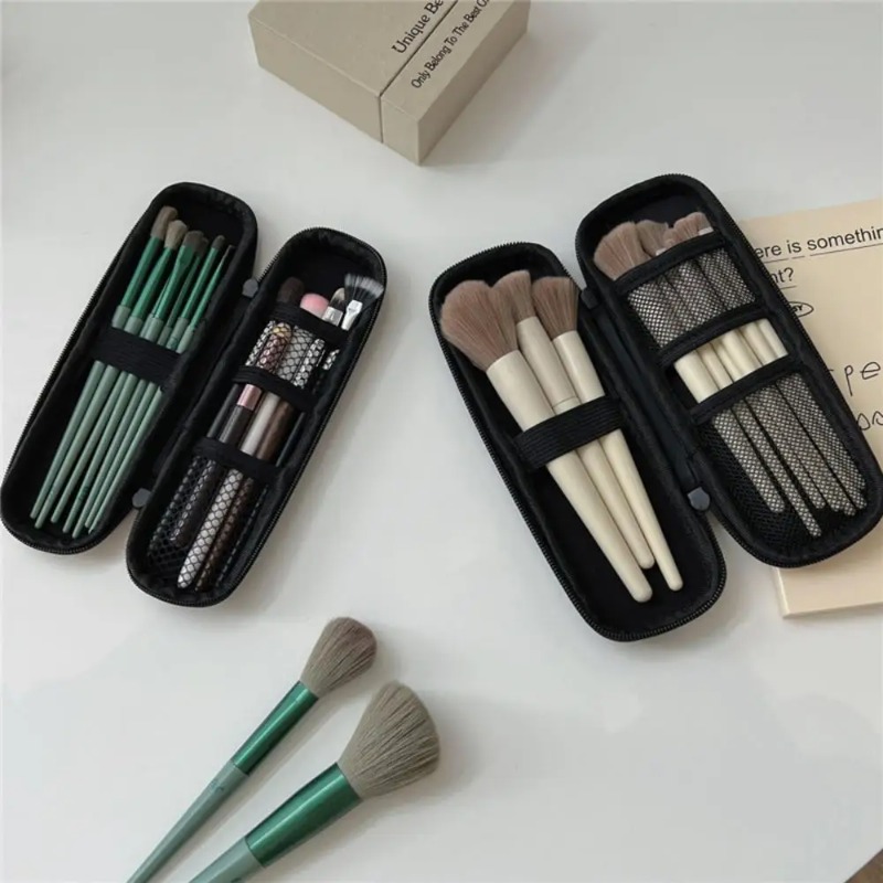 Beauty Makeup Bag - 1 قطعة حقيبة مستحضرات التجميل السوداء
