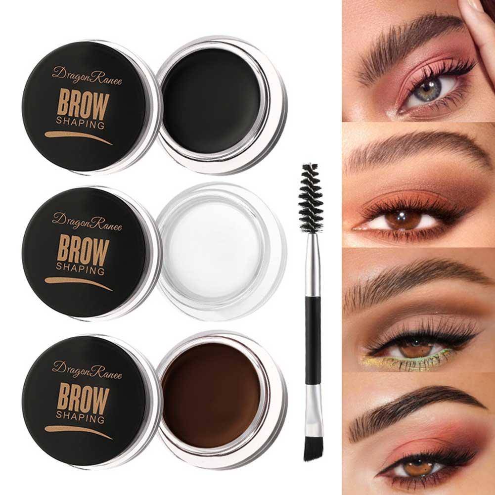 الحاجب تصفيف الغراء دهن الحاجب - مراجعة Blush Brush Kabuki وسعره