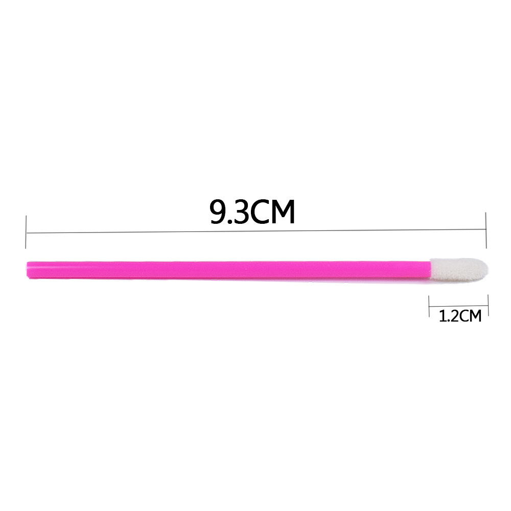 50 قطعة المتاح الشفاه فرشاة رم - مراجعة Blush Brush Kabuki وسعره