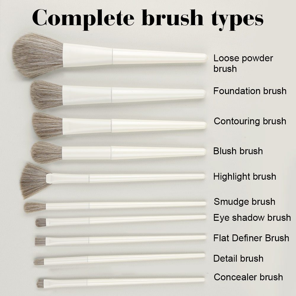 المهنية 10 قطع ماكياج فرش مجمو - مراجعة Beauty Makeup Gift Sets وسعره