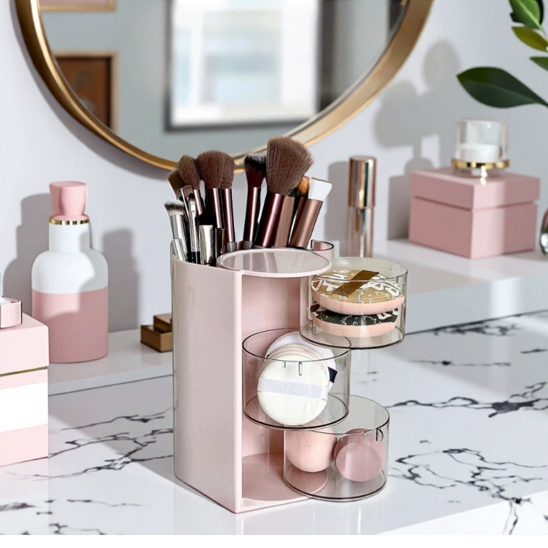 صندوق تخزين مستحضرات التجميل ا - مراجعة Blush Brush Kabuki وسعره