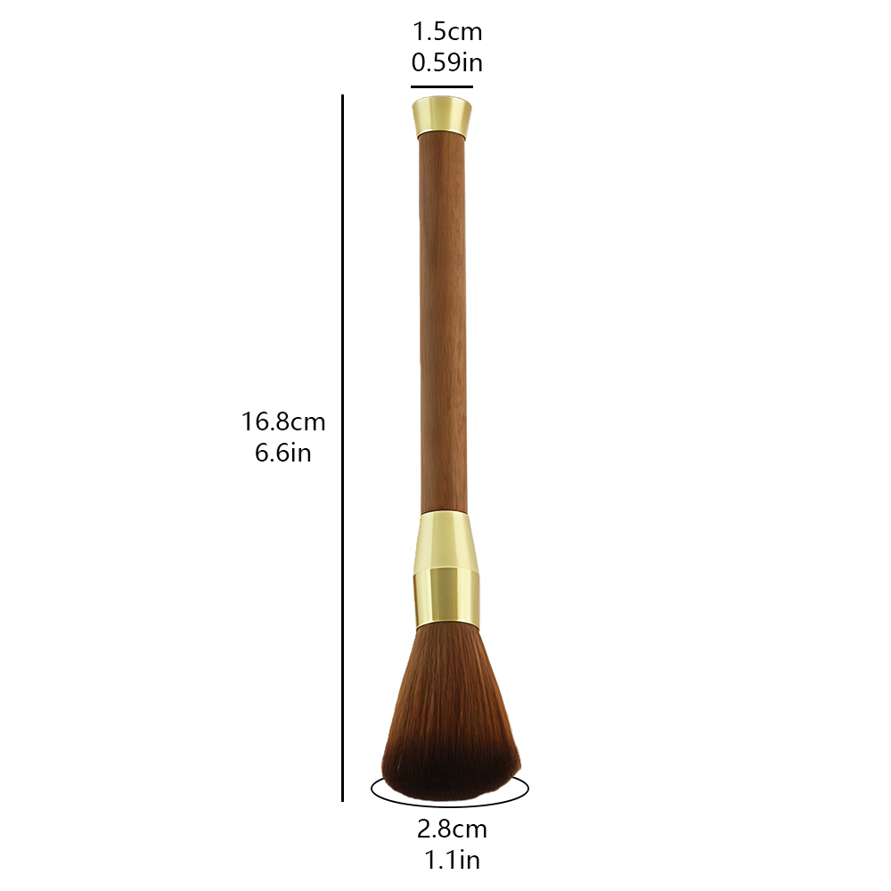 فرشاة تنظيف مطحنة القهوة بمقبض - مراجعة Blush Brush Kabuki وسعره