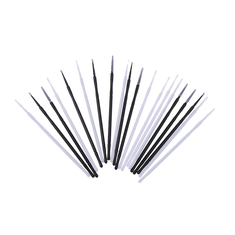 100 قطعة المهنية المتاح رمش تم - مراجعة Blush Brush Kabuki وسعره