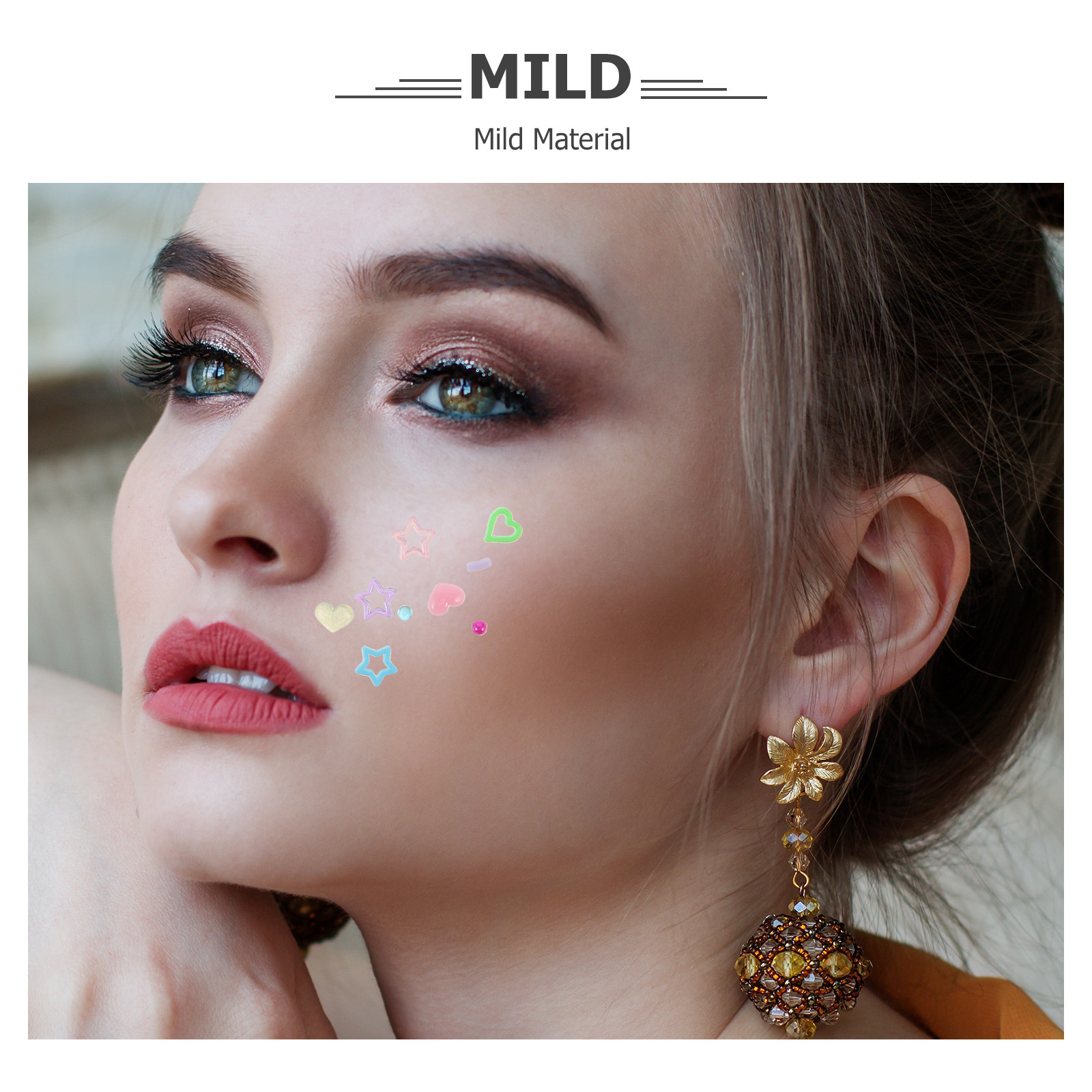 10 أوراق من ملصقات أحجار الراي - مراجعة Beauty Makeup Women وسعره