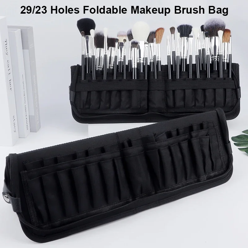 29/23 ثقوب طوي فرشاة للمكياج ح - مراجعة Beauty Makeup Bag وسعره
