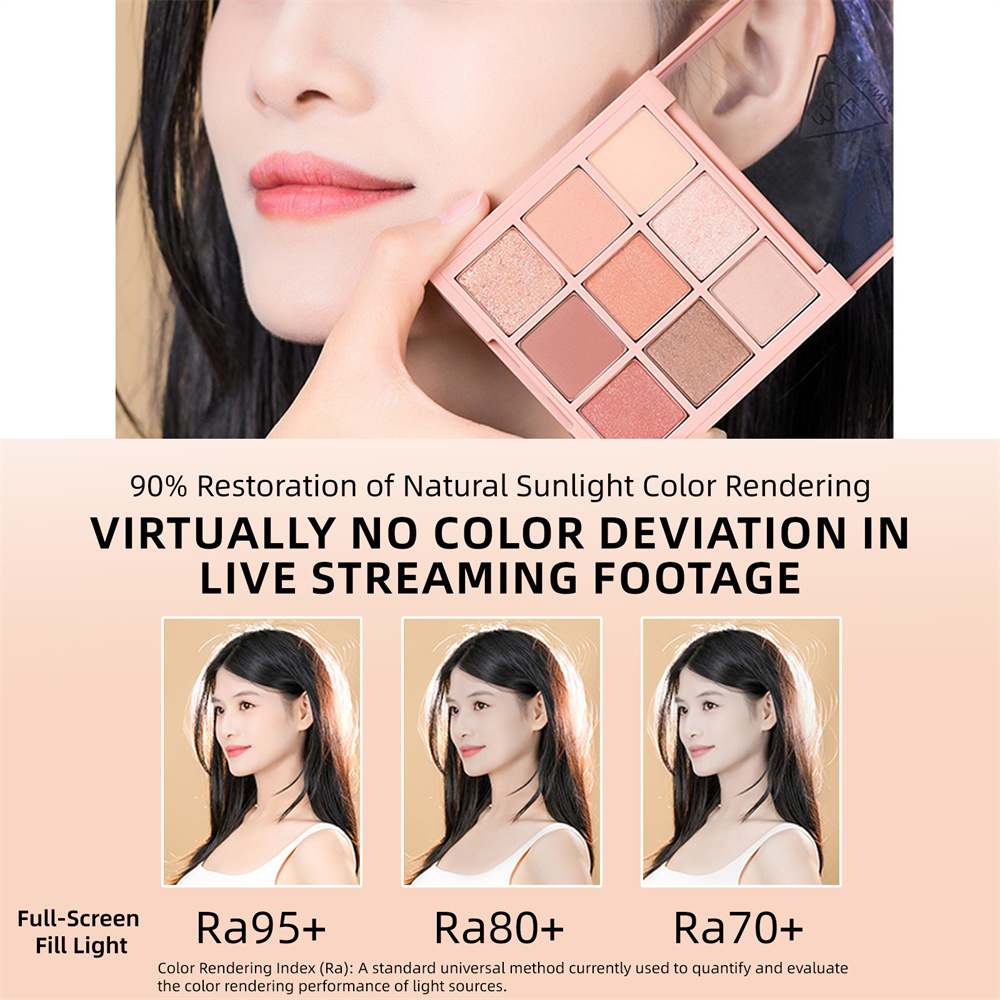 إضاءة فيديو LED بشاشة كاملة Ra - مراجعة Beauty Makeup Video وسعره